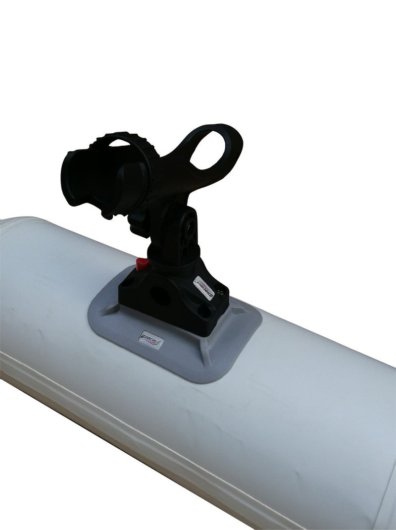 Brocraft Glue On Boat Rod Holder for Ribs Kayak & Inflatable Boat/Inflatable Boat Rib Mount Rod Hodler - Image 3